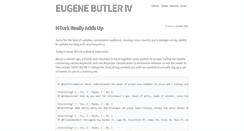 Desktop Screenshot of eugene4.com